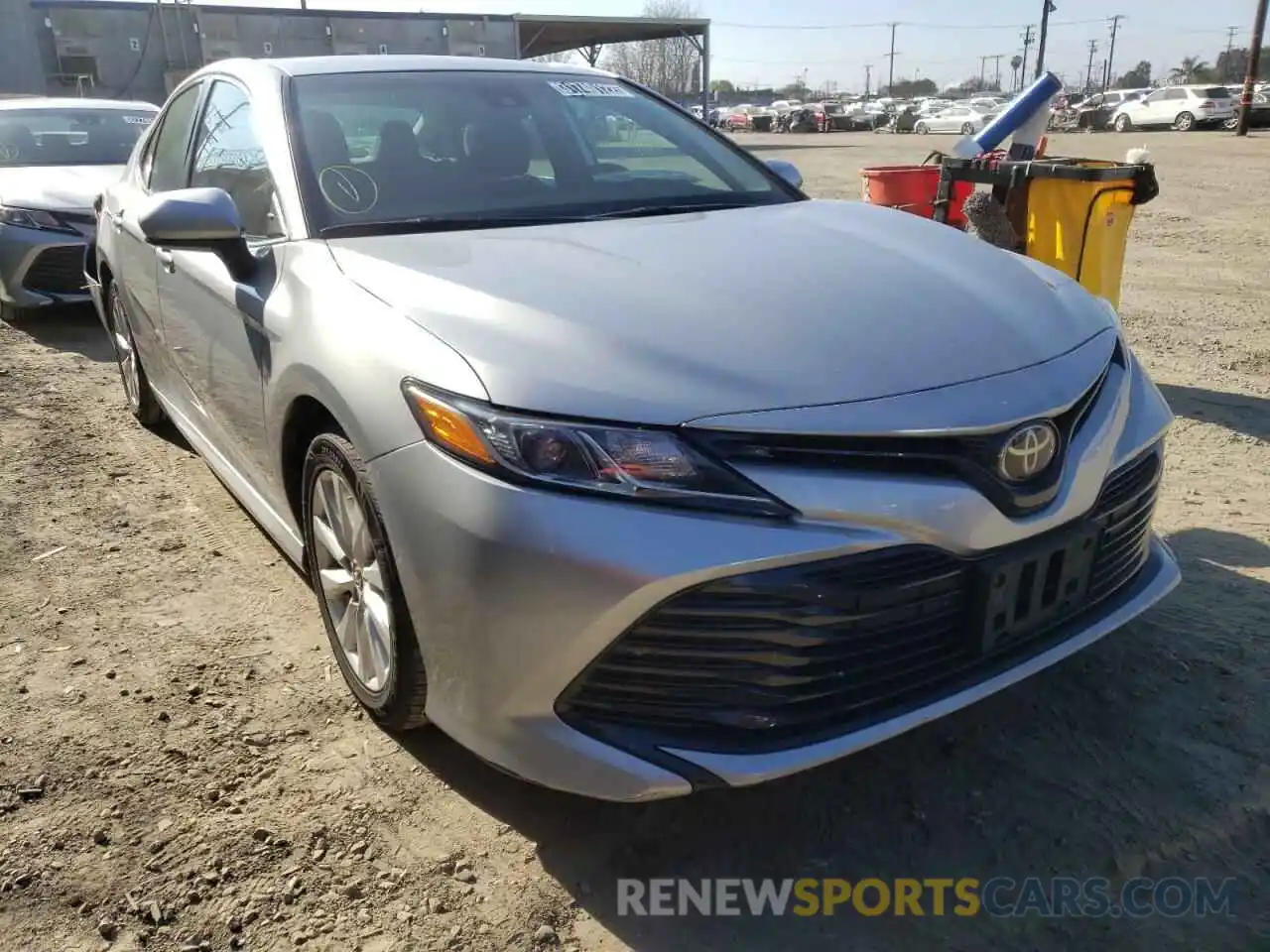 1 Photograph of a damaged car 4T1B11HK7KU804496 TOYOTA CAMRY 2019