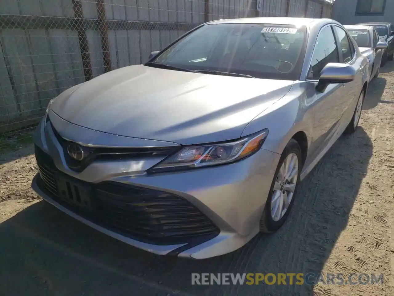 2 Photograph of a damaged car 4T1B11HK7KU804496 TOYOTA CAMRY 2019