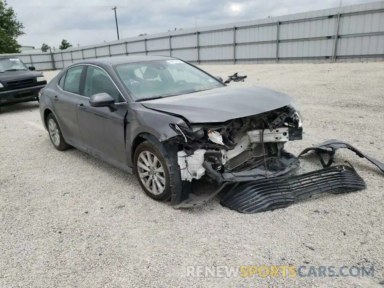 1 Photograph of a damaged car 4T1B11HK7KU805129 TOYOTA CAMRY 2019