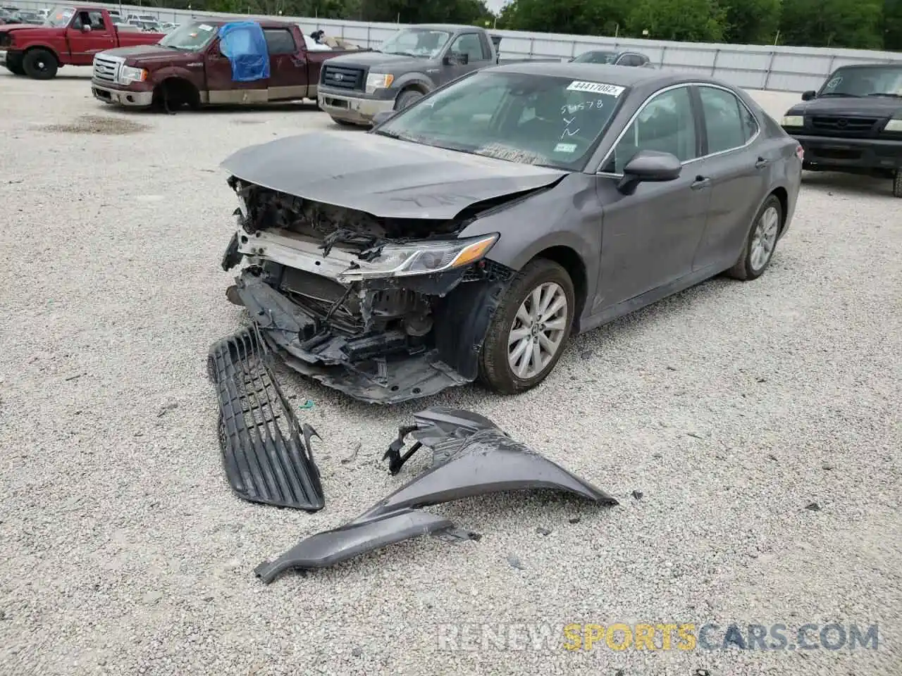 2 Photograph of a damaged car 4T1B11HK7KU805129 TOYOTA CAMRY 2019