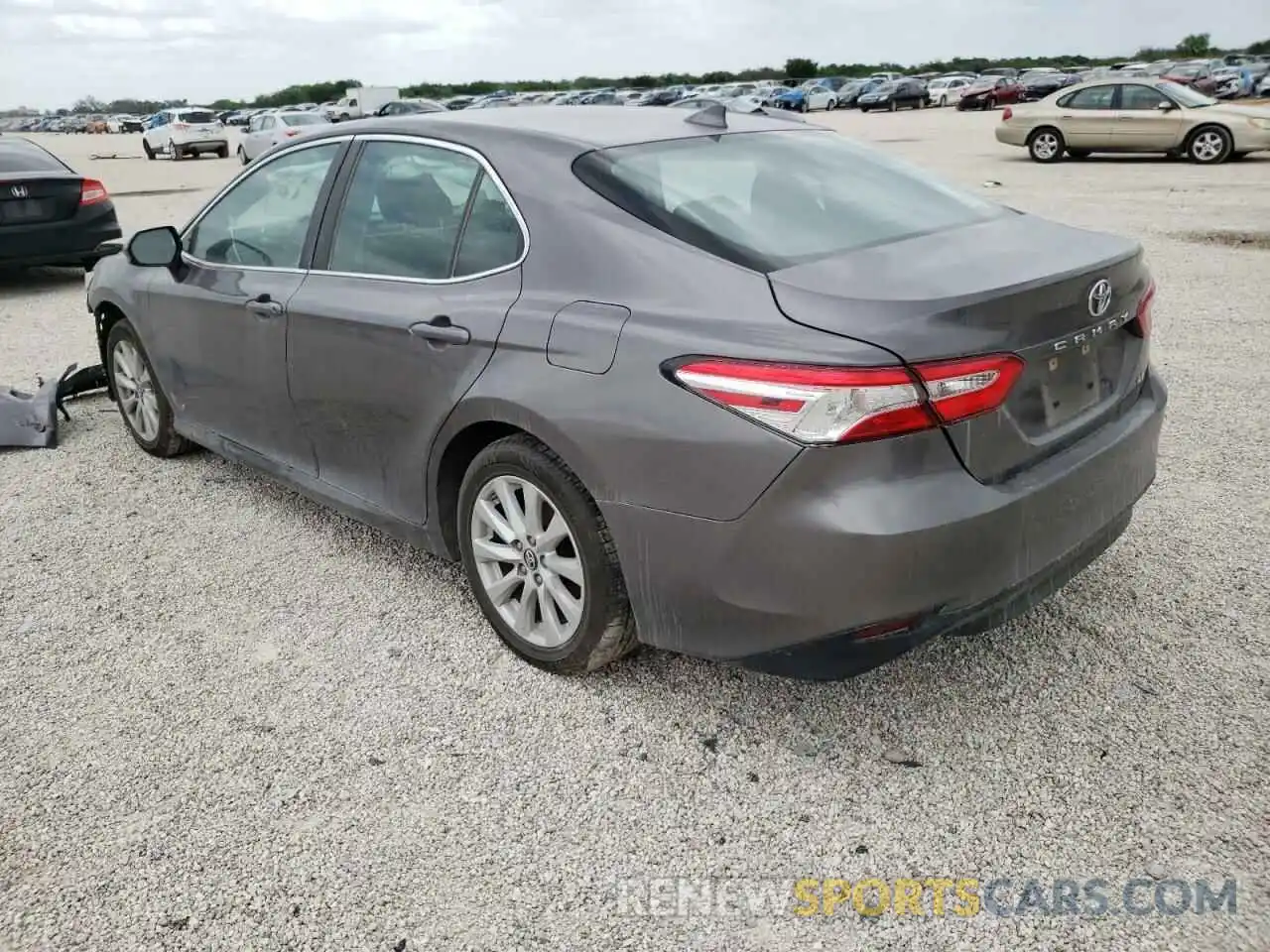 3 Photograph of a damaged car 4T1B11HK7KU805129 TOYOTA CAMRY 2019