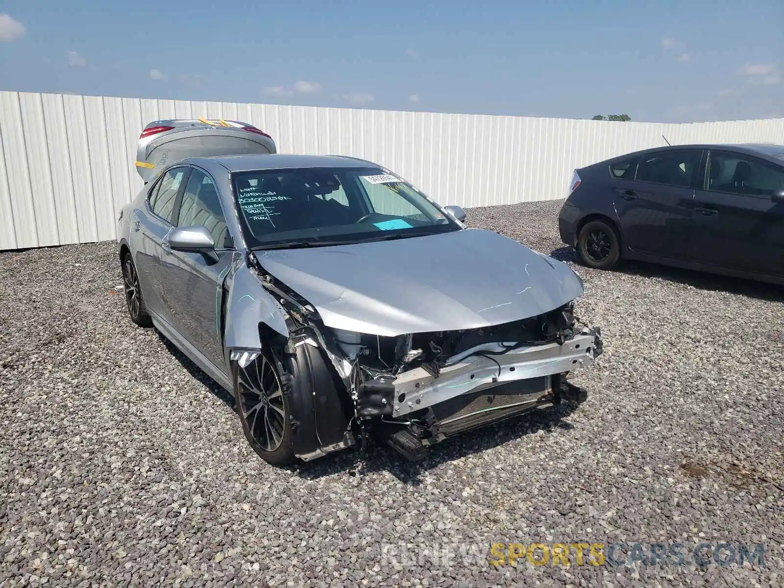 1 Photograph of a damaged car 4T1B11HK7KU805258 TOYOTA CAMRY 2019