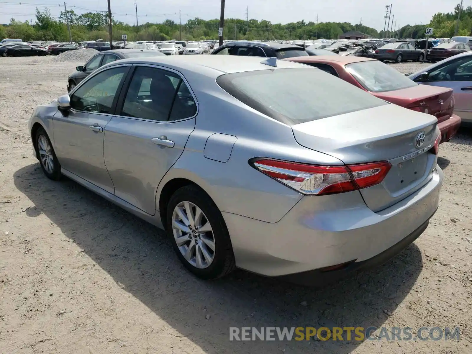 3 Photograph of a damaged car 4T1B11HK7KU806748 TOYOTA CAMRY 2019