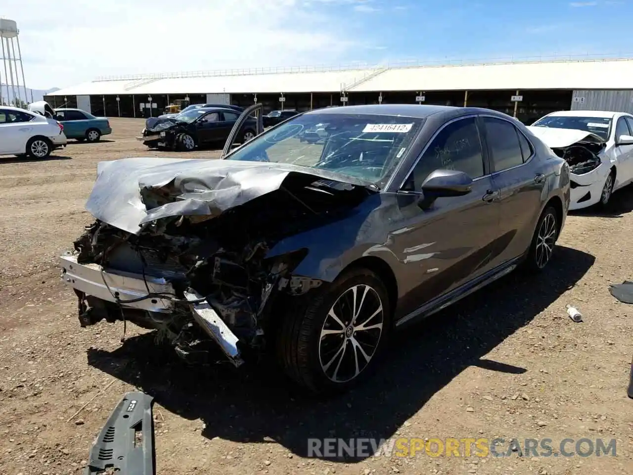 2 Photograph of a damaged car 4T1B11HK7KU806751 TOYOTA CAMRY 2019