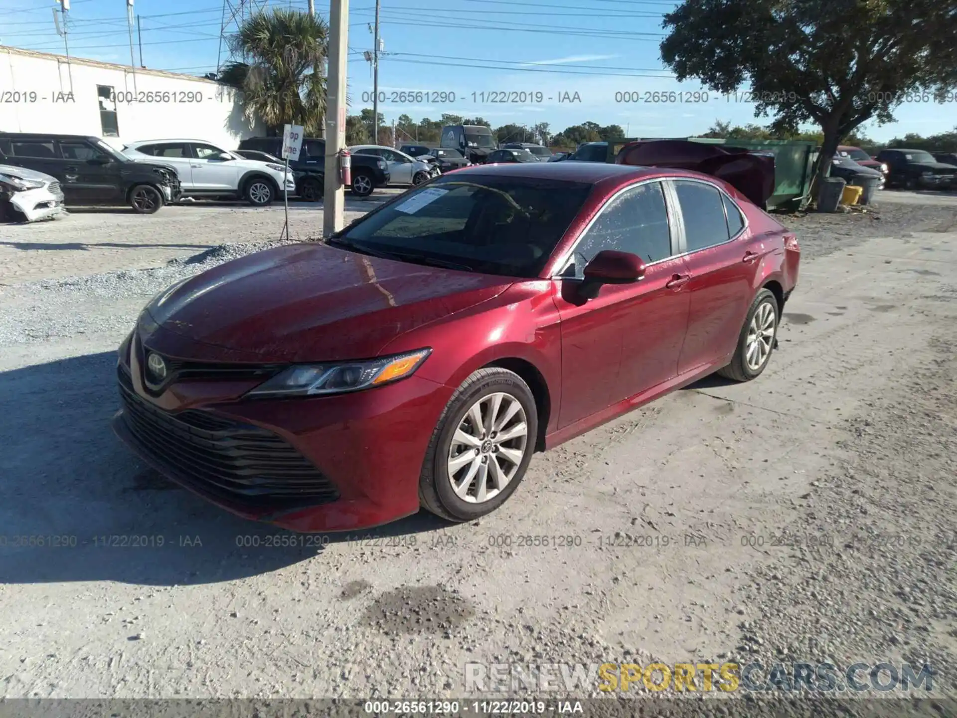 2 Photograph of a damaged car 4T1B11HK7KU806782 TOYOTA CAMRY 2019