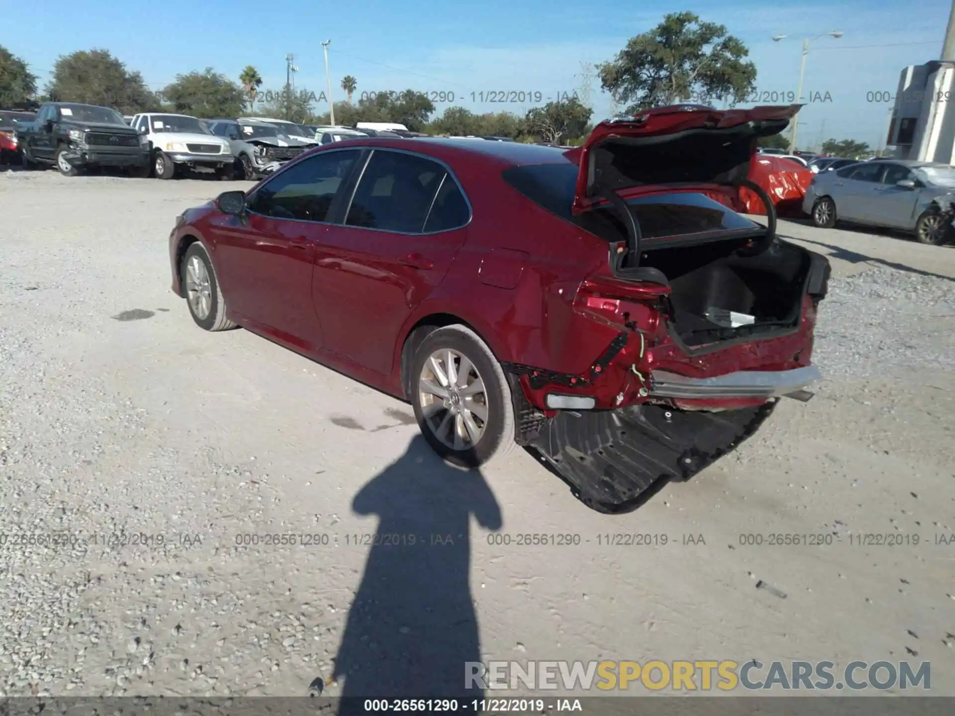 3 Photograph of a damaged car 4T1B11HK7KU806782 TOYOTA CAMRY 2019