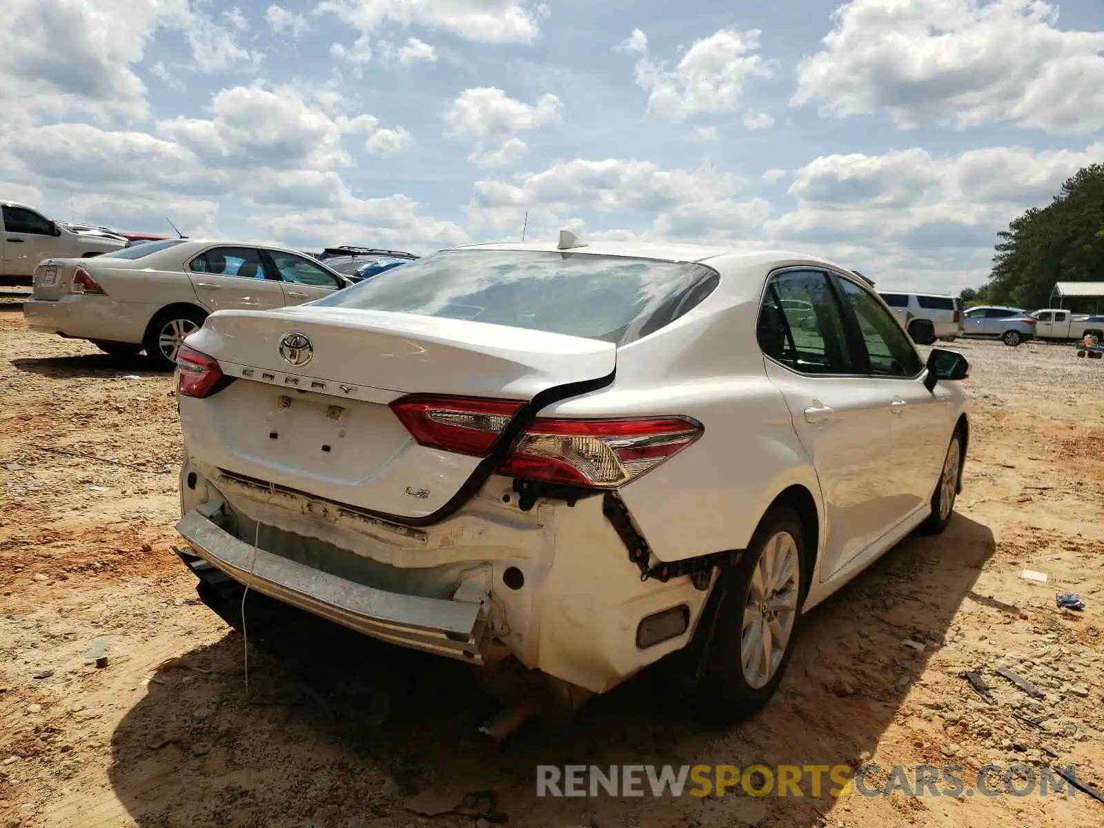4 Photograph of a damaged car 4T1B11HK7KU806815 TOYOTA CAMRY 2019