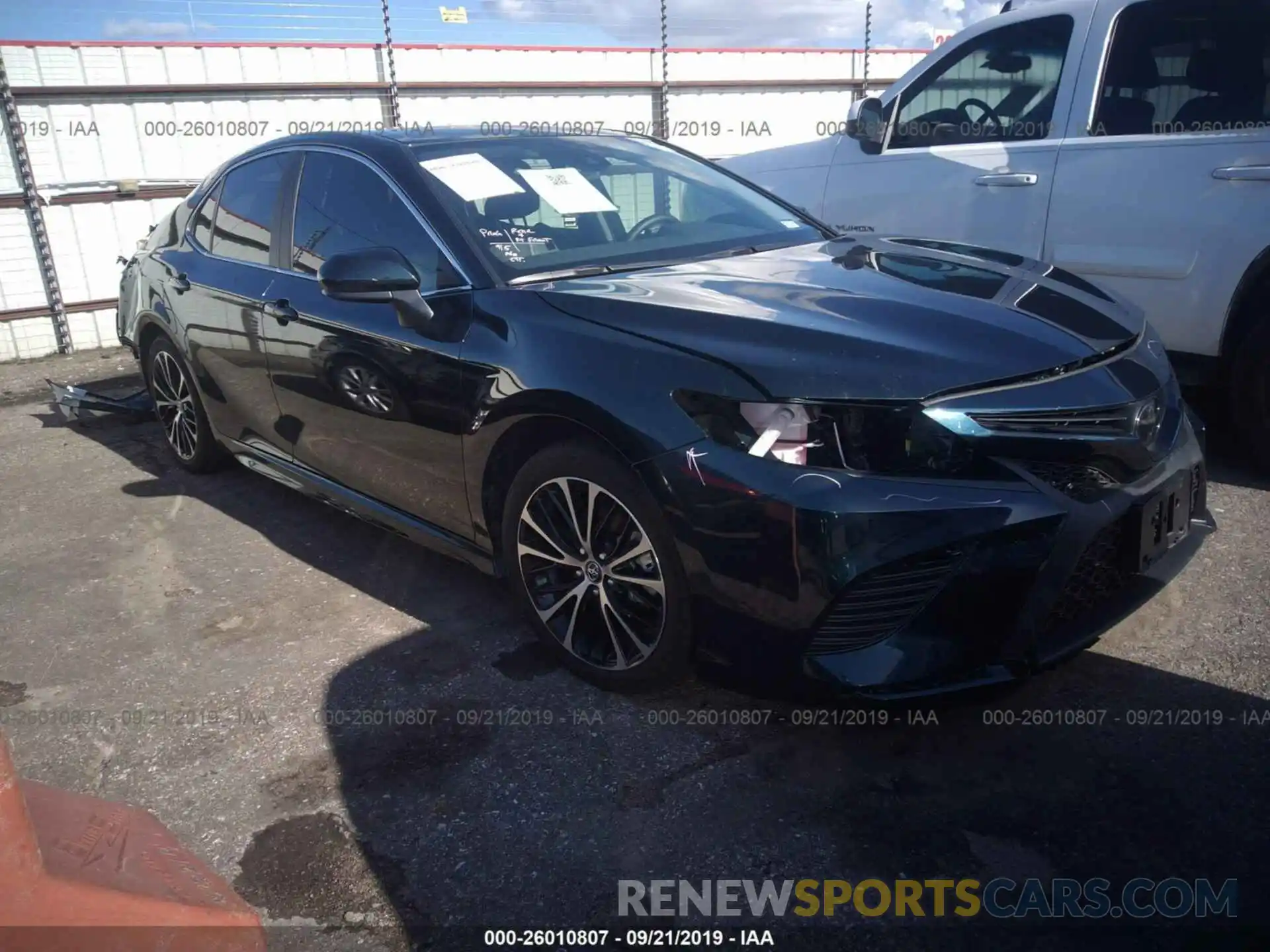 1 Photograph of a damaged car 4T1B11HK7KU807298 TOYOTA CAMRY 2019