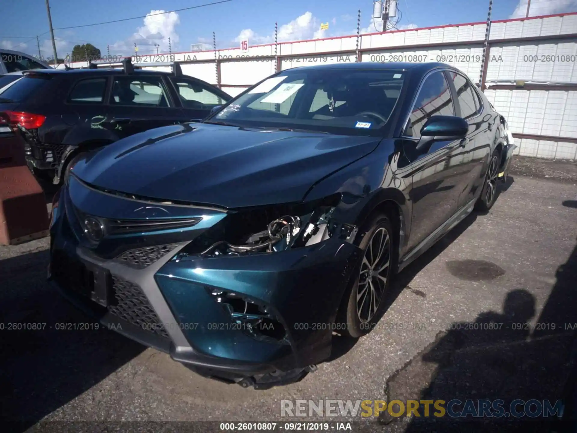 2 Photograph of a damaged car 4T1B11HK7KU807298 TOYOTA CAMRY 2019