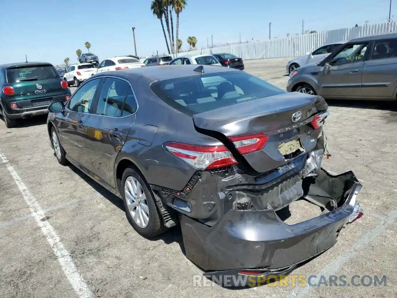 3 Photograph of a damaged car 4T1B11HK7KU807737 TOYOTA CAMRY 2019