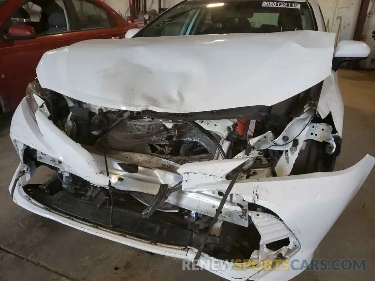 9 Photograph of a damaged car 4T1B11HK7KU808306 TOYOTA CAMRY 2019