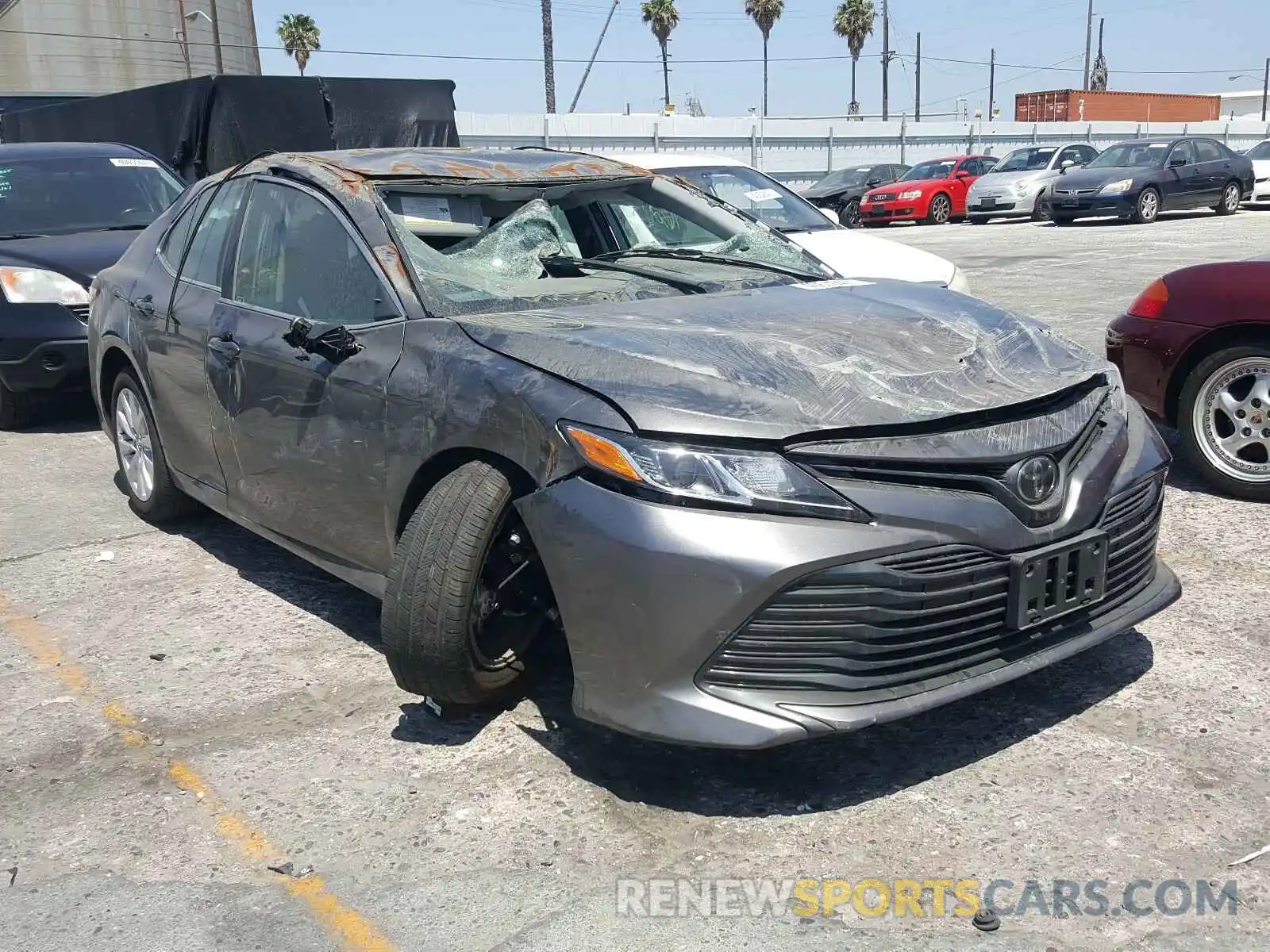 1 Photograph of a damaged car 4T1B11HK7KU809410 TOYOTA CAMRY 2019