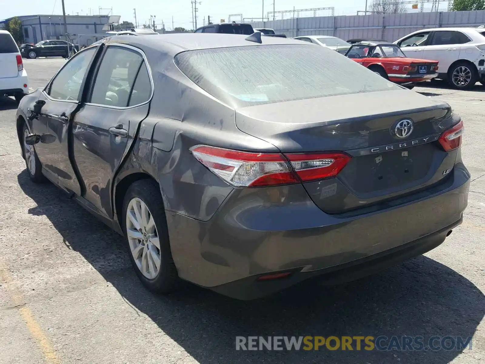 3 Photograph of a damaged car 4T1B11HK7KU809410 TOYOTA CAMRY 2019