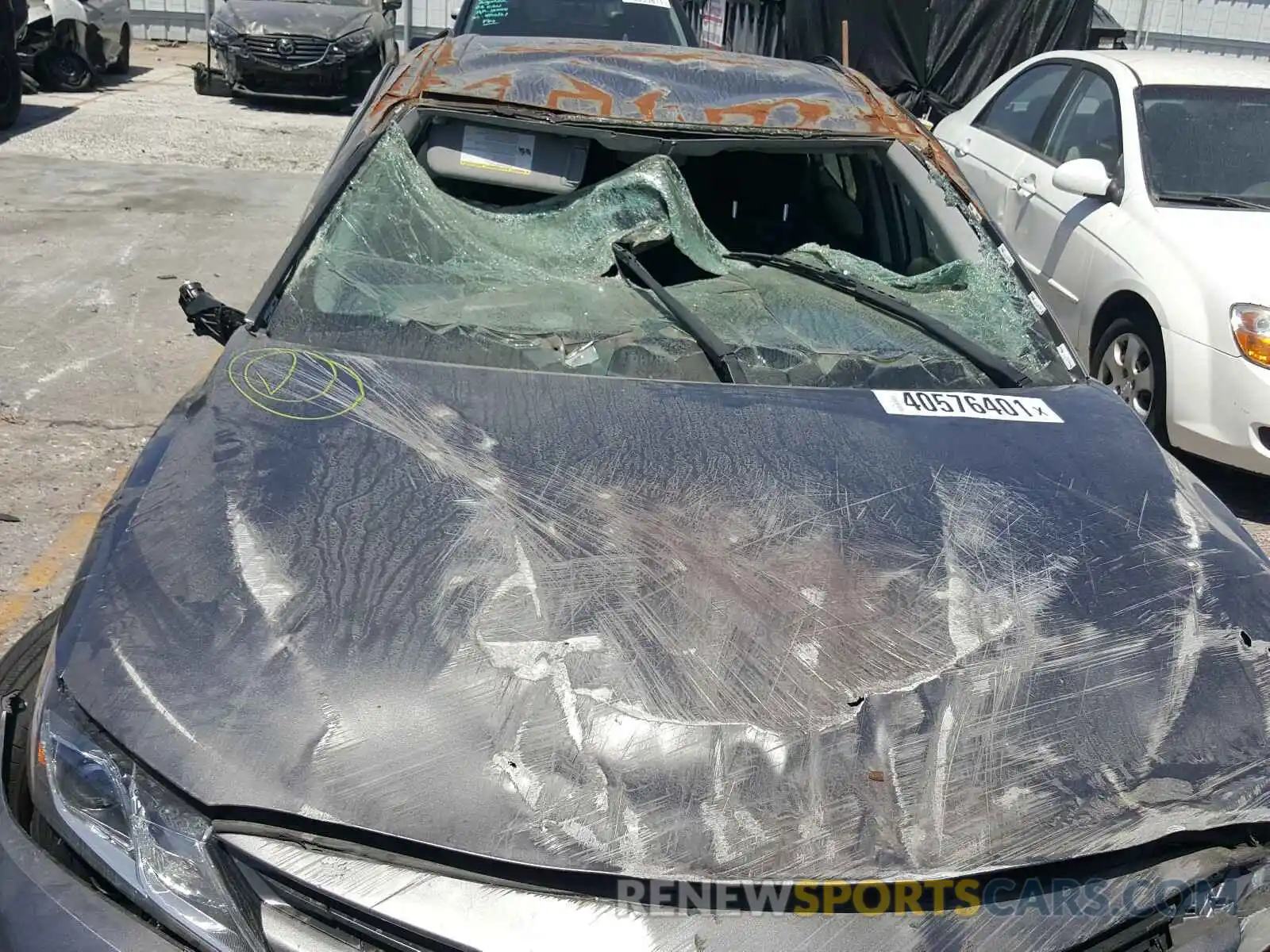 9 Photograph of a damaged car 4T1B11HK7KU809410 TOYOTA CAMRY 2019