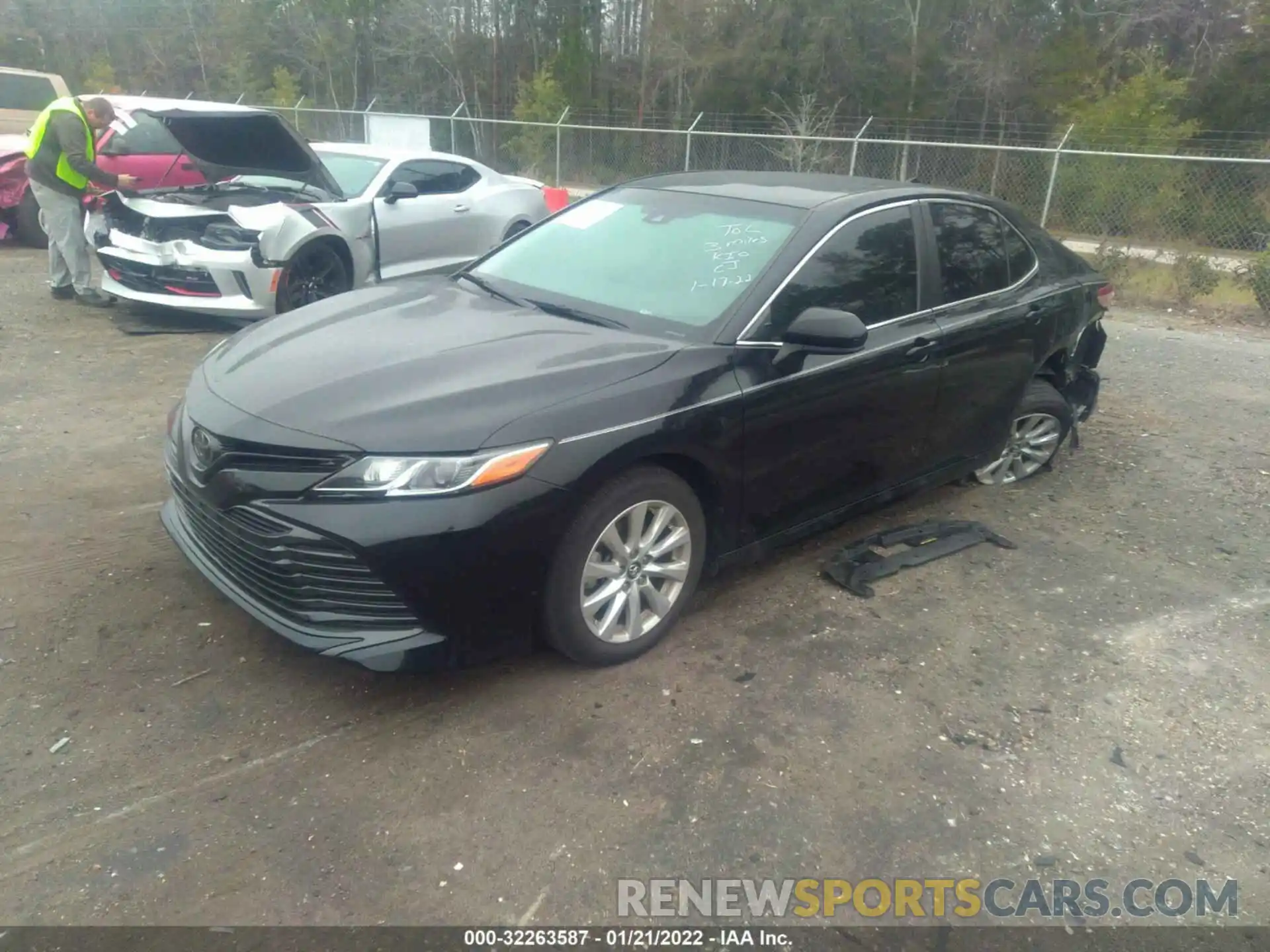 2 Photograph of a damaged car 4T1B11HK7KU809651 TOYOTA CAMRY 2019