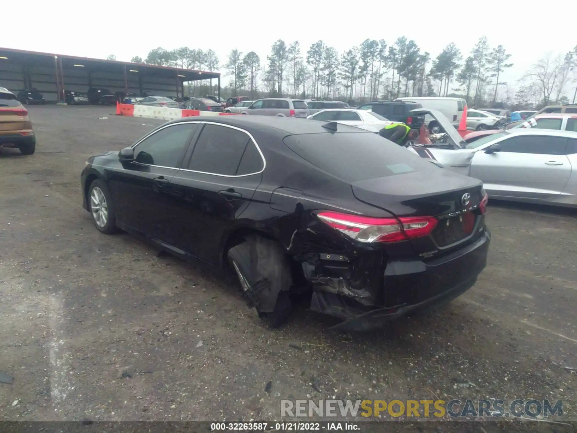 3 Photograph of a damaged car 4T1B11HK7KU809651 TOYOTA CAMRY 2019