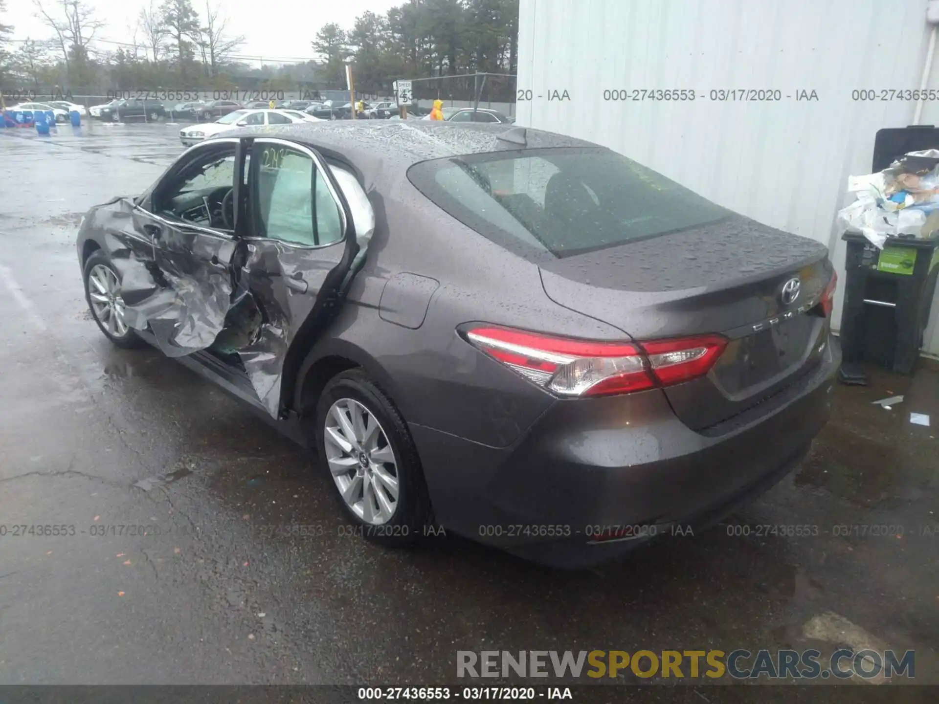 3 Photograph of a damaged car 4T1B11HK7KU811206 TOYOTA CAMRY 2019