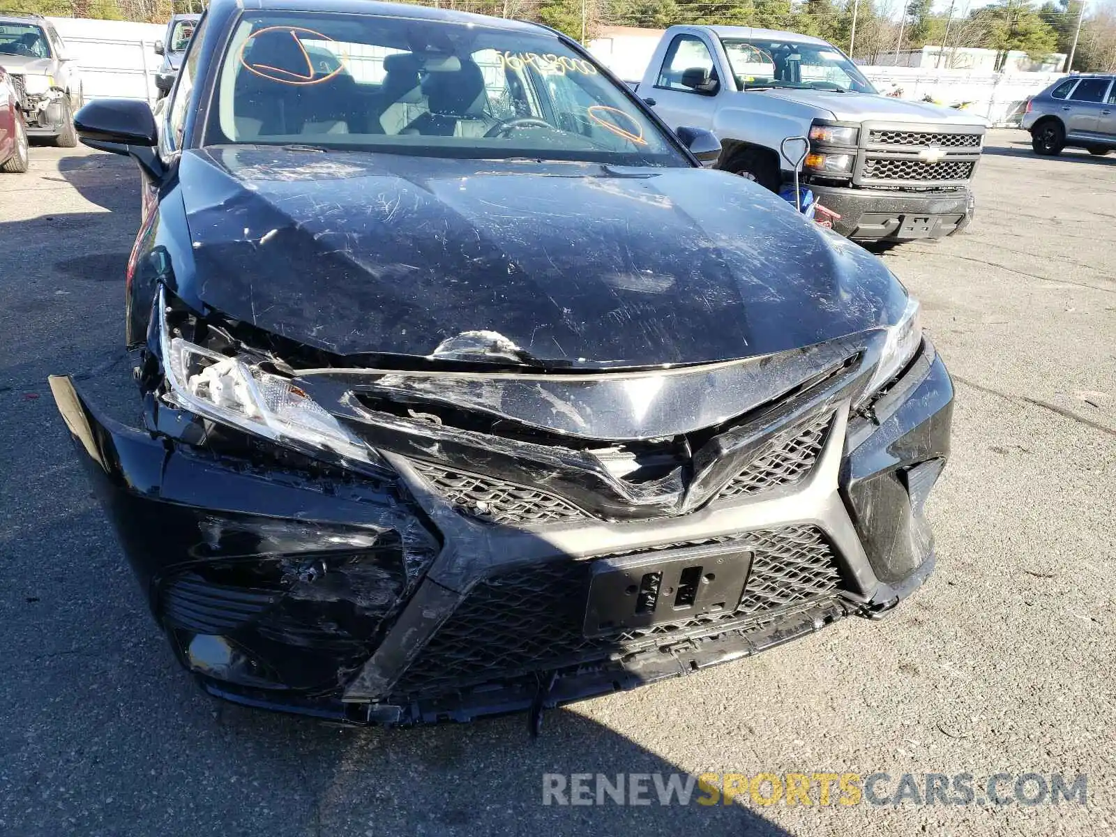 9 Photograph of a damaged car 4T1B11HK7KU811237 TOYOTA CAMRY 2019