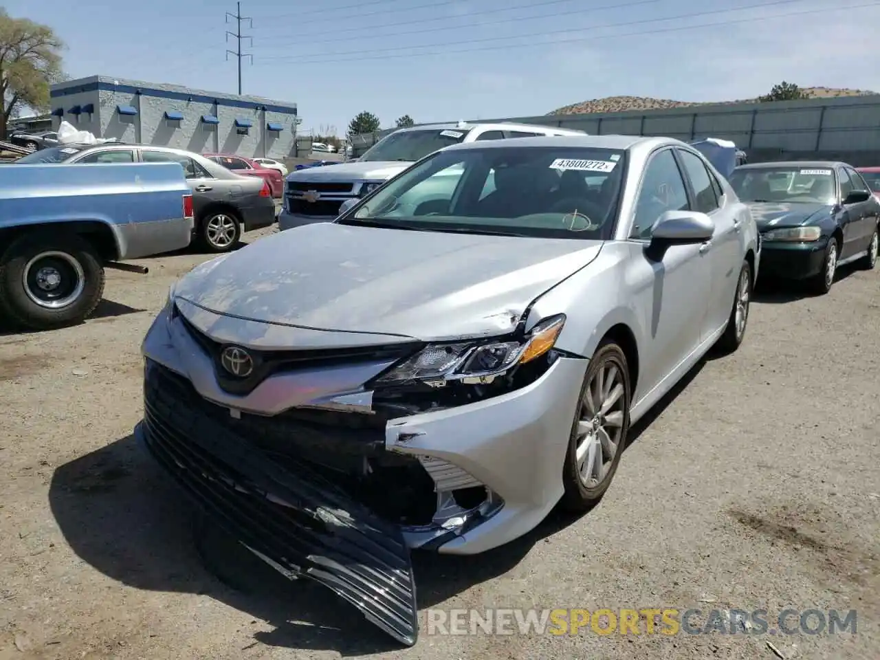 2 Photograph of a damaged car 4T1B11HK7KU814039 TOYOTA CAMRY 2019