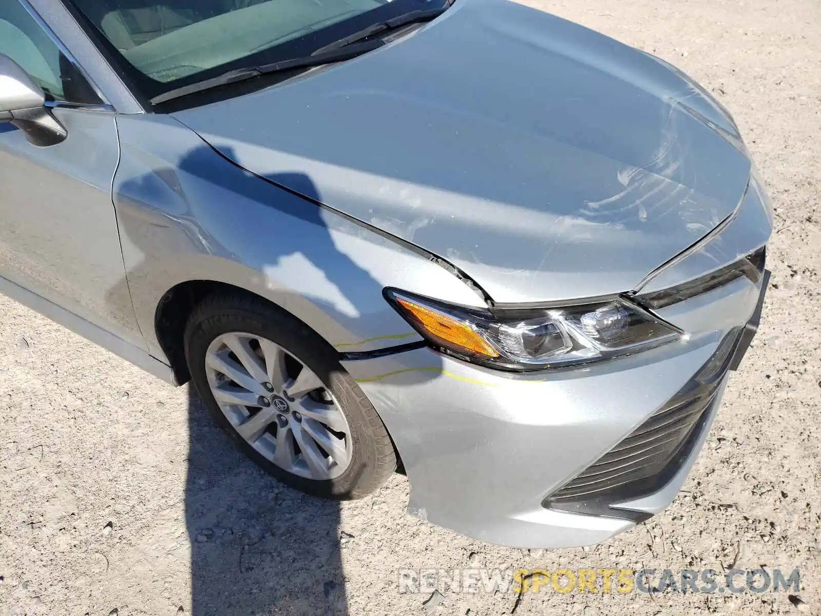 9 Photograph of a damaged car 4T1B11HK7KU814218 TOYOTA CAMRY 2019