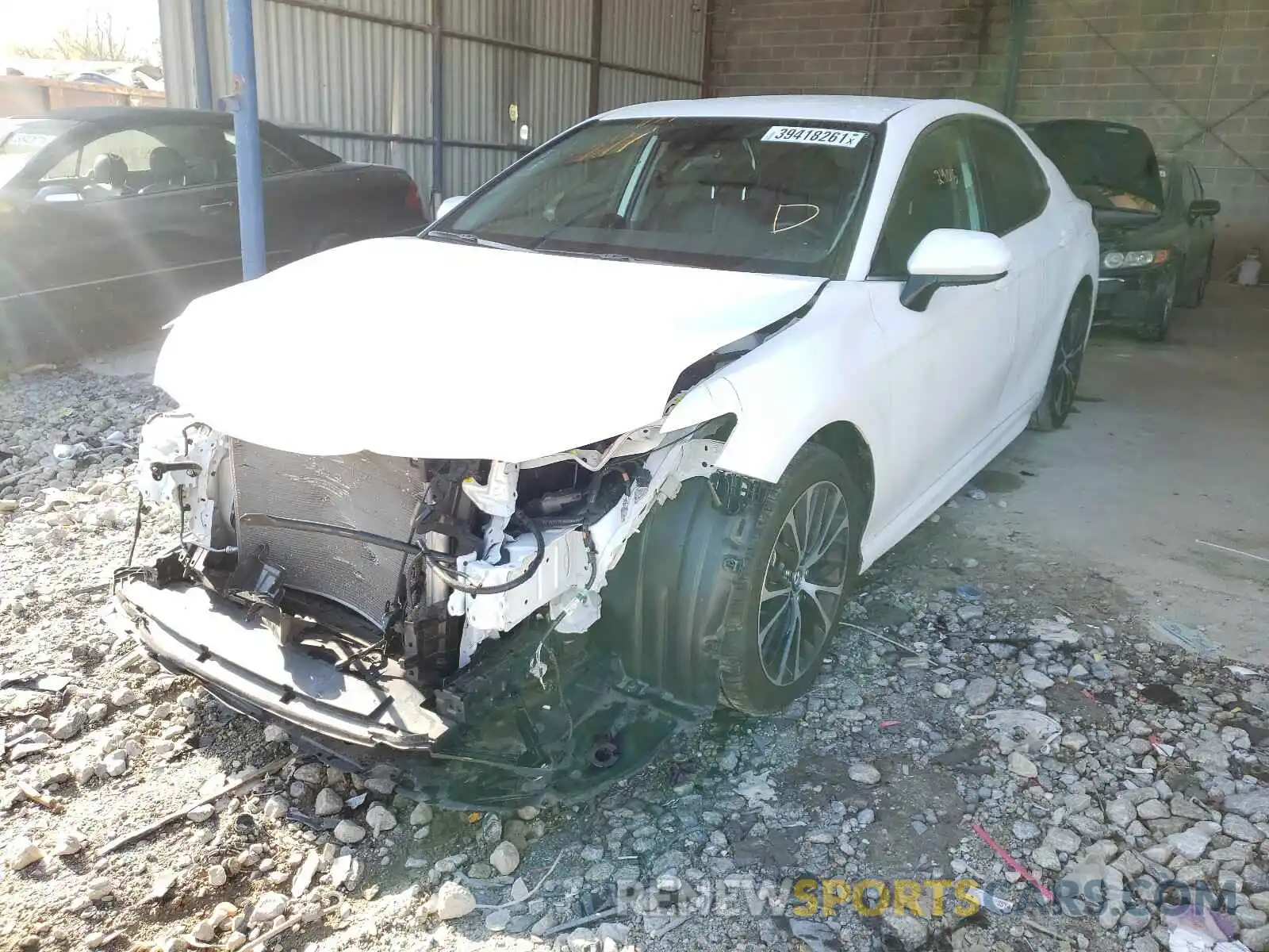 2 Photograph of a damaged car 4T1B11HK7KU814395 TOYOTA CAMRY 2019