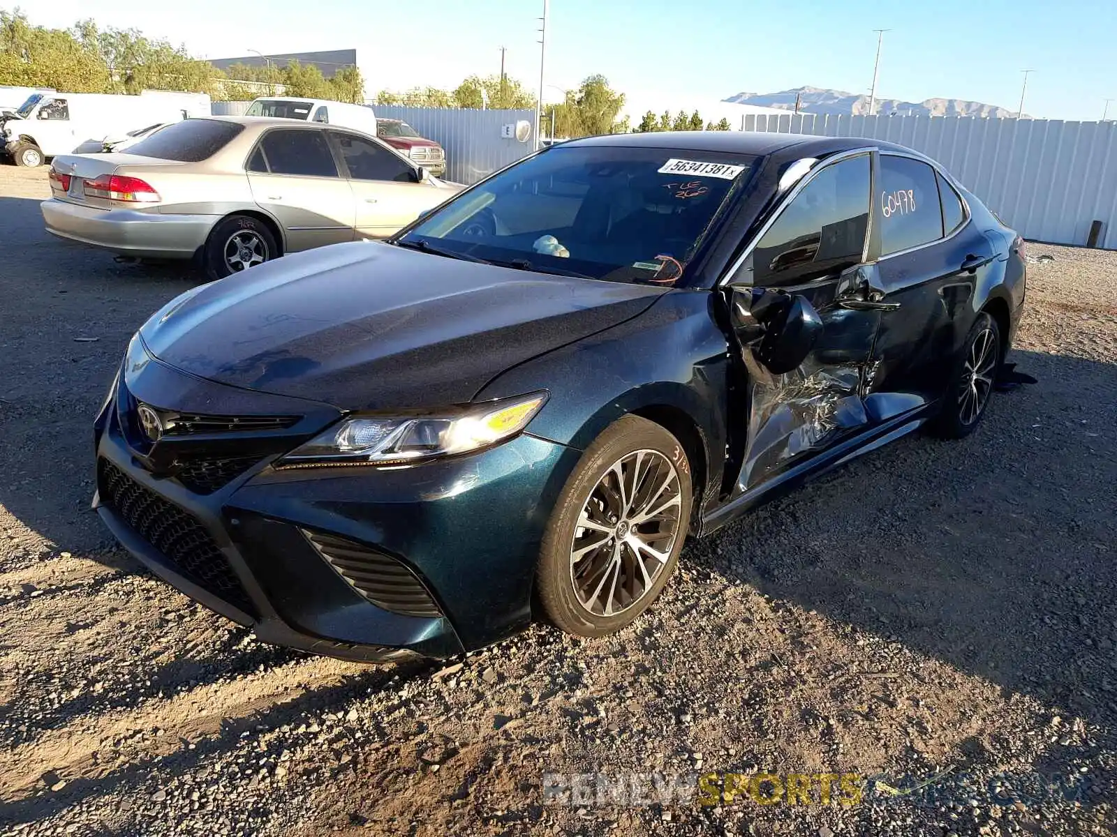 2 Photograph of a damaged car 4T1B11HK7KU815711 TOYOTA CAMRY 2019