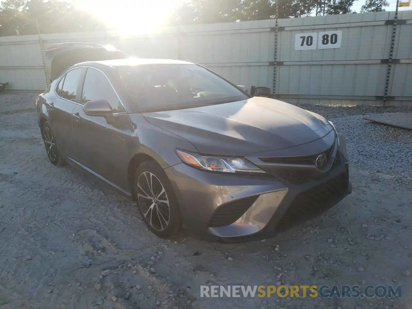 1 Photograph of a damaged car 4T1B11HK7KU816339 TOYOTA CAMRY 2019