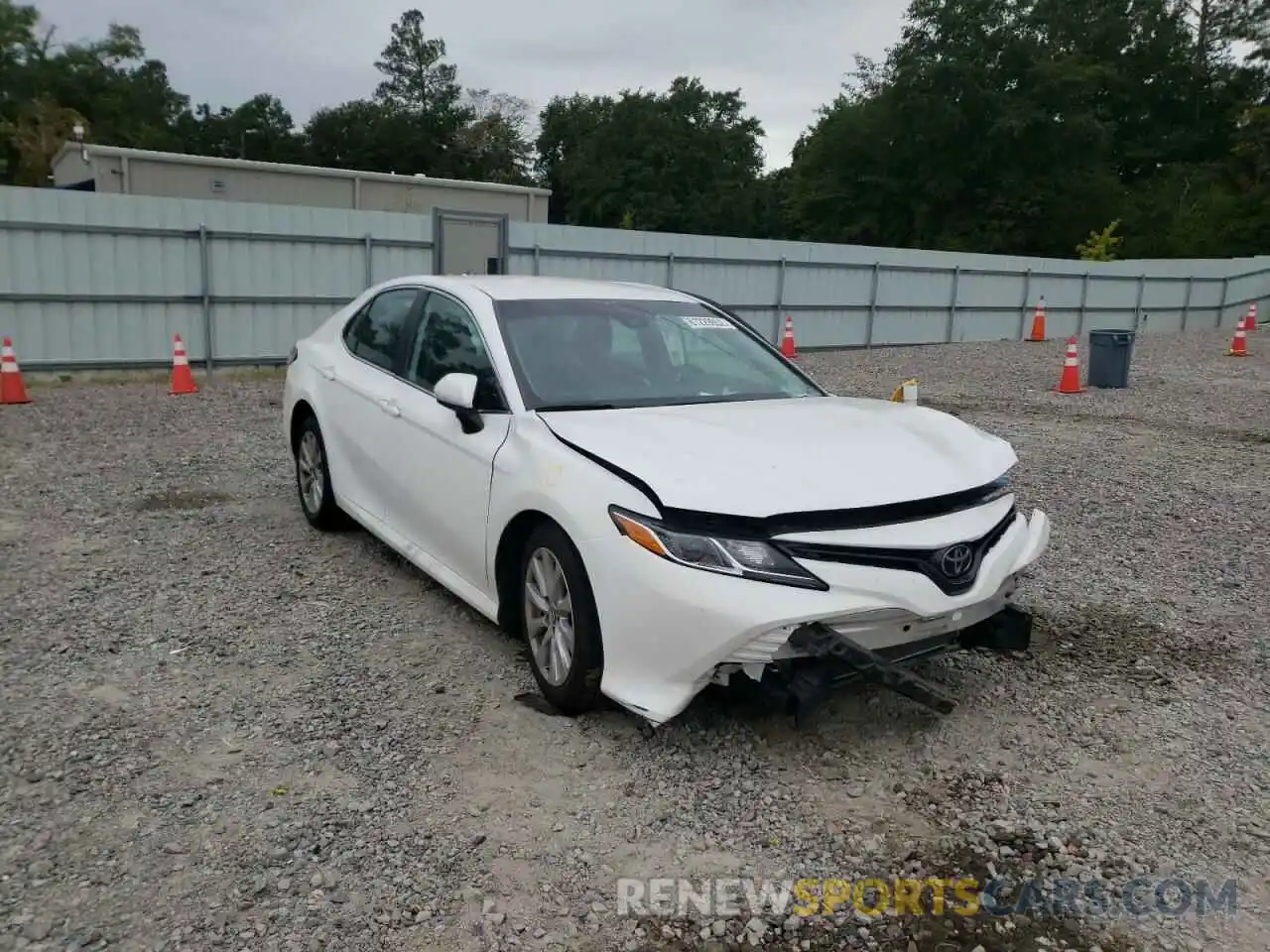 1 Photograph of a damaged car 4T1B11HK7KU816423 TOYOTA CAMRY 2019