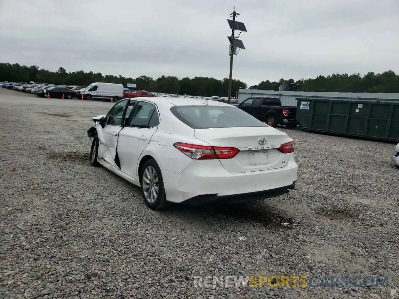 3 Photograph of a damaged car 4T1B11HK7KU816423 TOYOTA CAMRY 2019