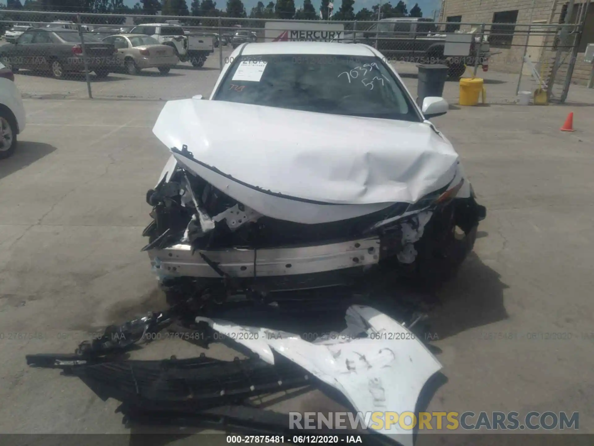 6 Photograph of a damaged car 4T1B11HK7KU816650 TOYOTA CAMRY 2019