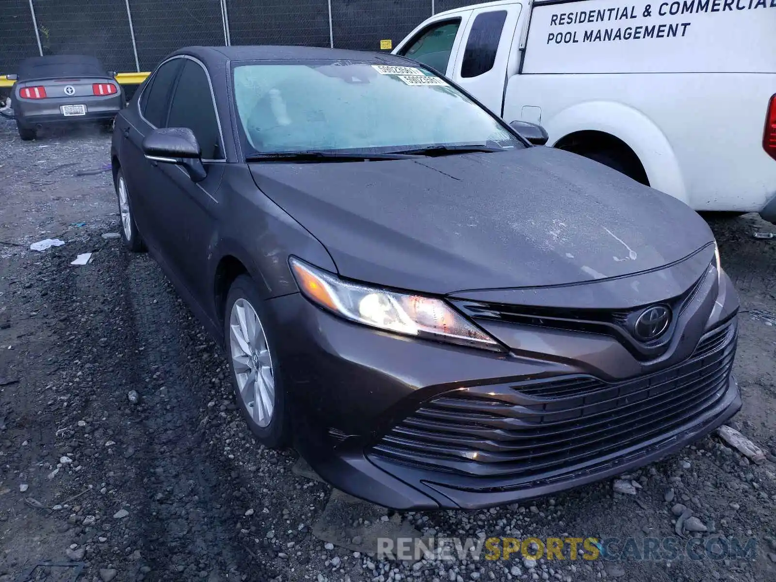 1 Photograph of a damaged car 4T1B11HK7KU817264 TOYOTA CAMRY 2019