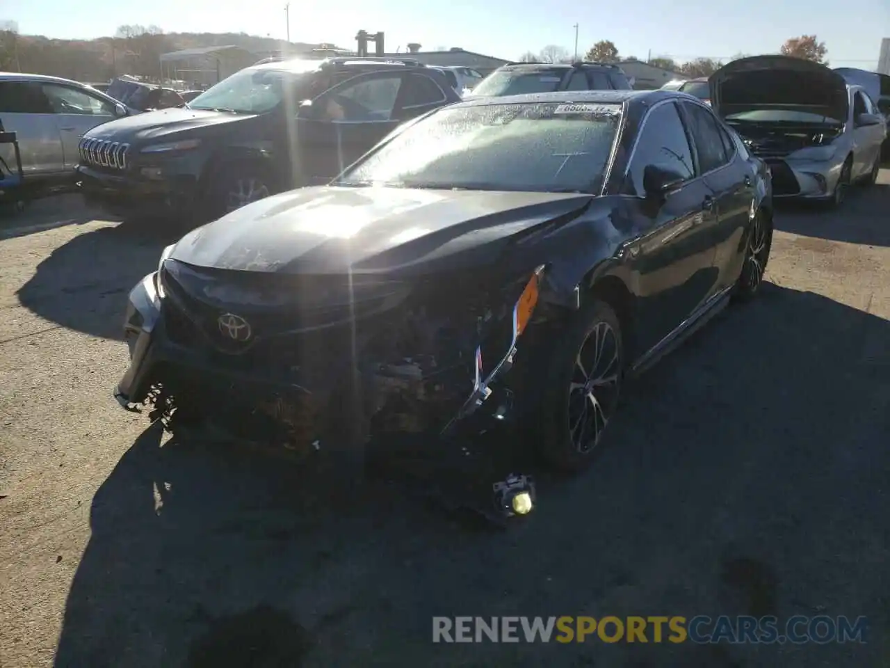 2 Photograph of a damaged car 4T1B11HK7KU818446 TOYOTA CAMRY 2019