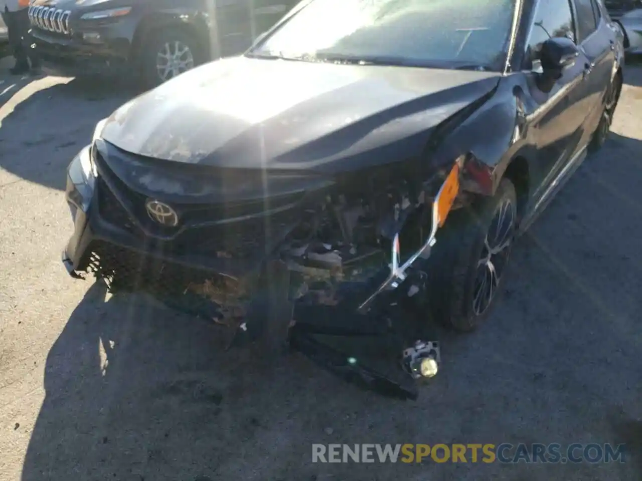 9 Photograph of a damaged car 4T1B11HK7KU818446 TOYOTA CAMRY 2019