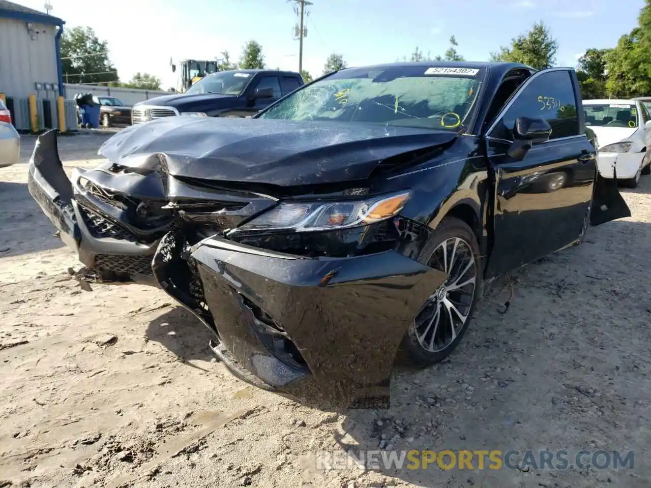 2 Photograph of a damaged car 4T1B11HK7KU818981 TOYOTA CAMRY 2019