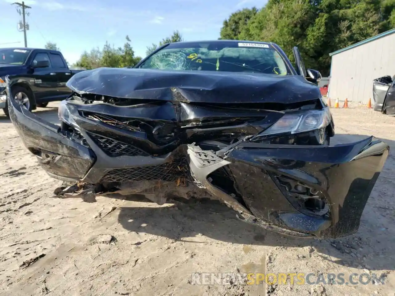 9 Photograph of a damaged car 4T1B11HK7KU818981 TOYOTA CAMRY 2019