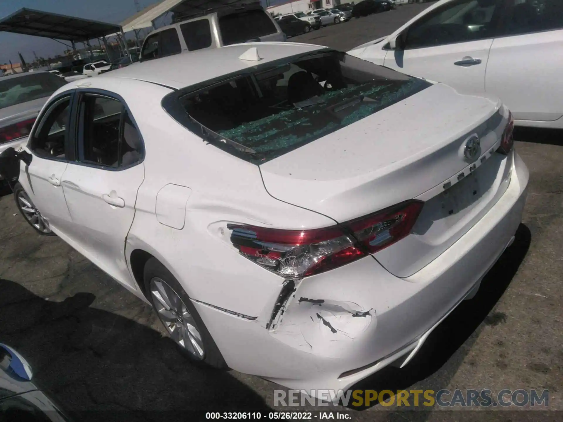 3 Photograph of a damaged car 4T1B11HK7KU819385 TOYOTA CAMRY 2019