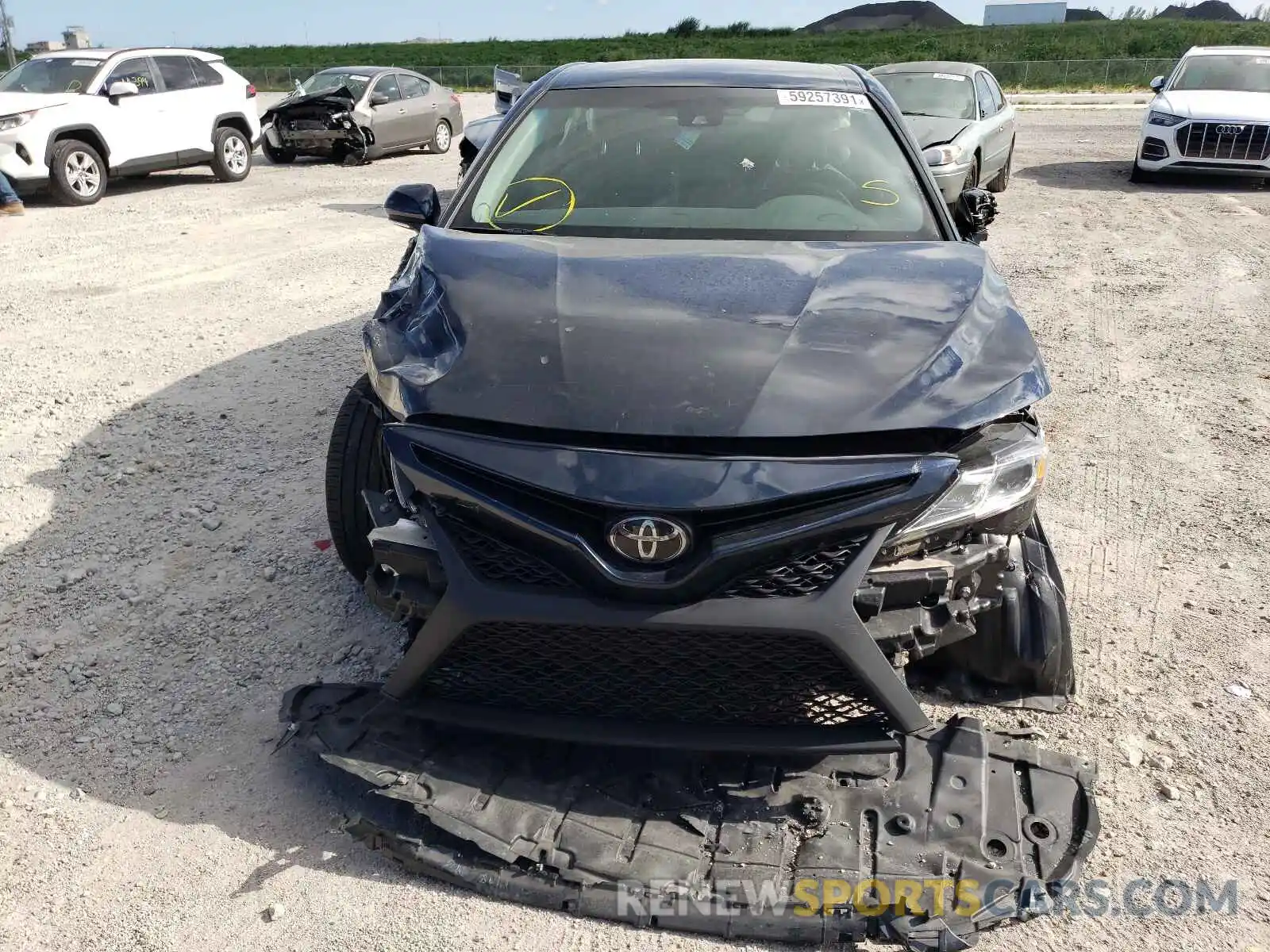 9 Photograph of a damaged car 4T1B11HK7KU822562 TOYOTA CAMRY 2019