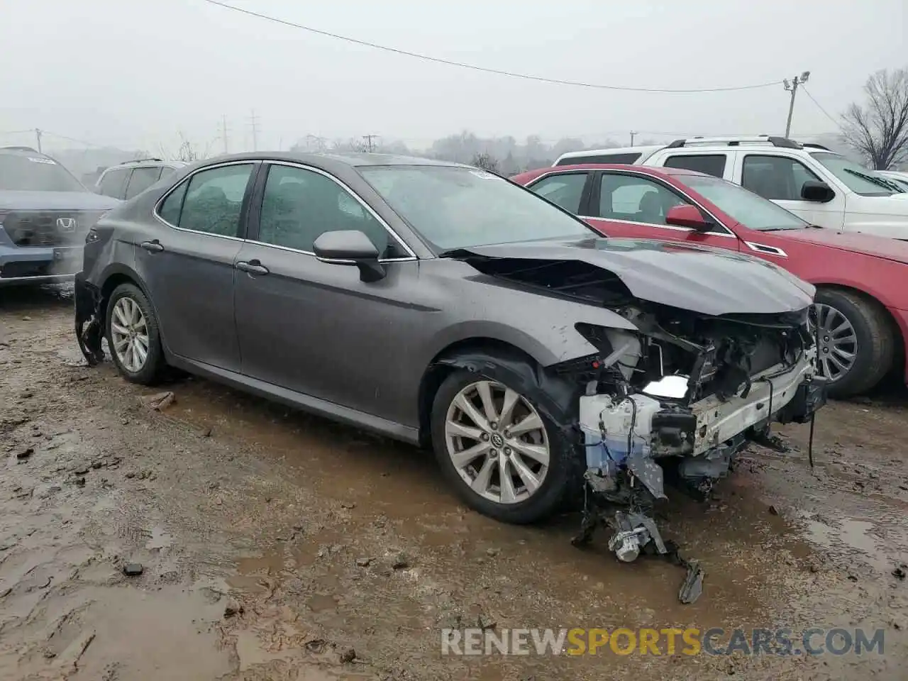 4 Photograph of a damaged car 4T1B11HK7KU822741 TOYOTA CAMRY 2019