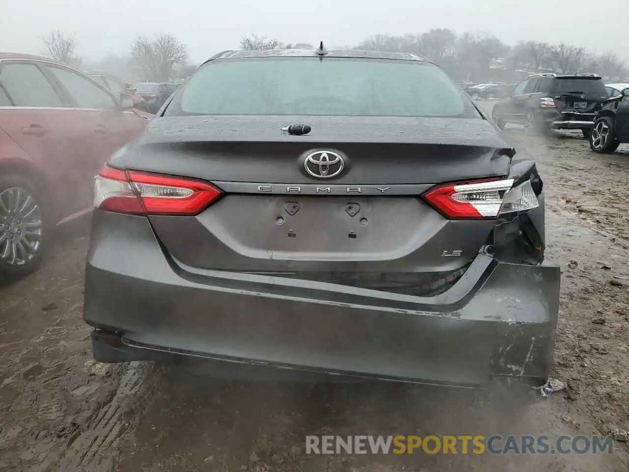 6 Photograph of a damaged car 4T1B11HK7KU822741 TOYOTA CAMRY 2019