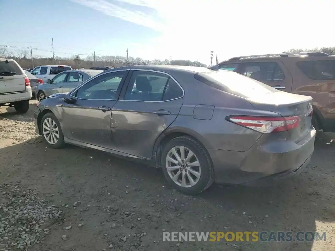 2 Photograph of a damaged car 4T1B11HK7KU822898 TOYOTA CAMRY 2019