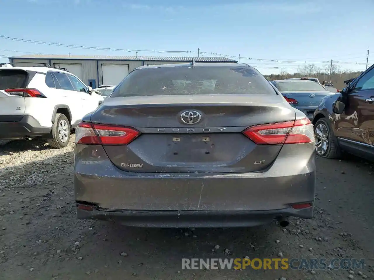 6 Photograph of a damaged car 4T1B11HK7KU822898 TOYOTA CAMRY 2019