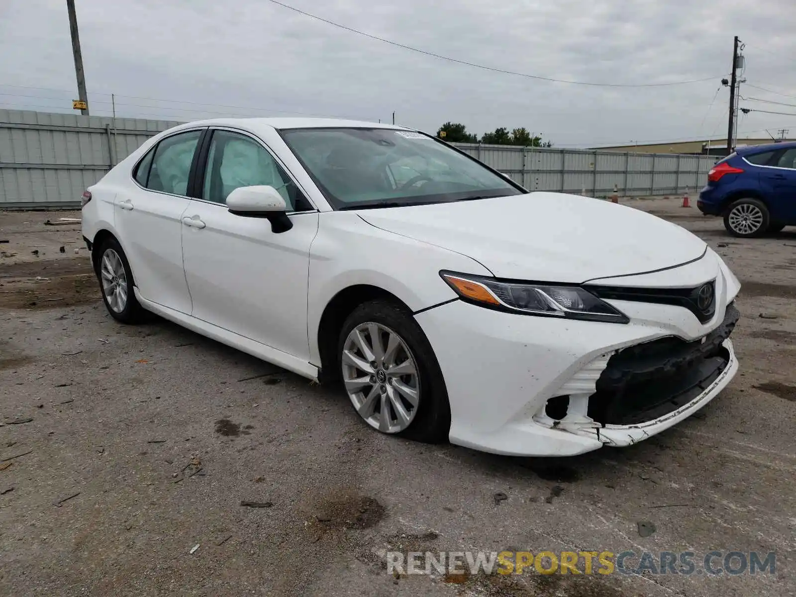 1 Photograph of a damaged car 4T1B11HK7KU824019 TOYOTA CAMRY 2019