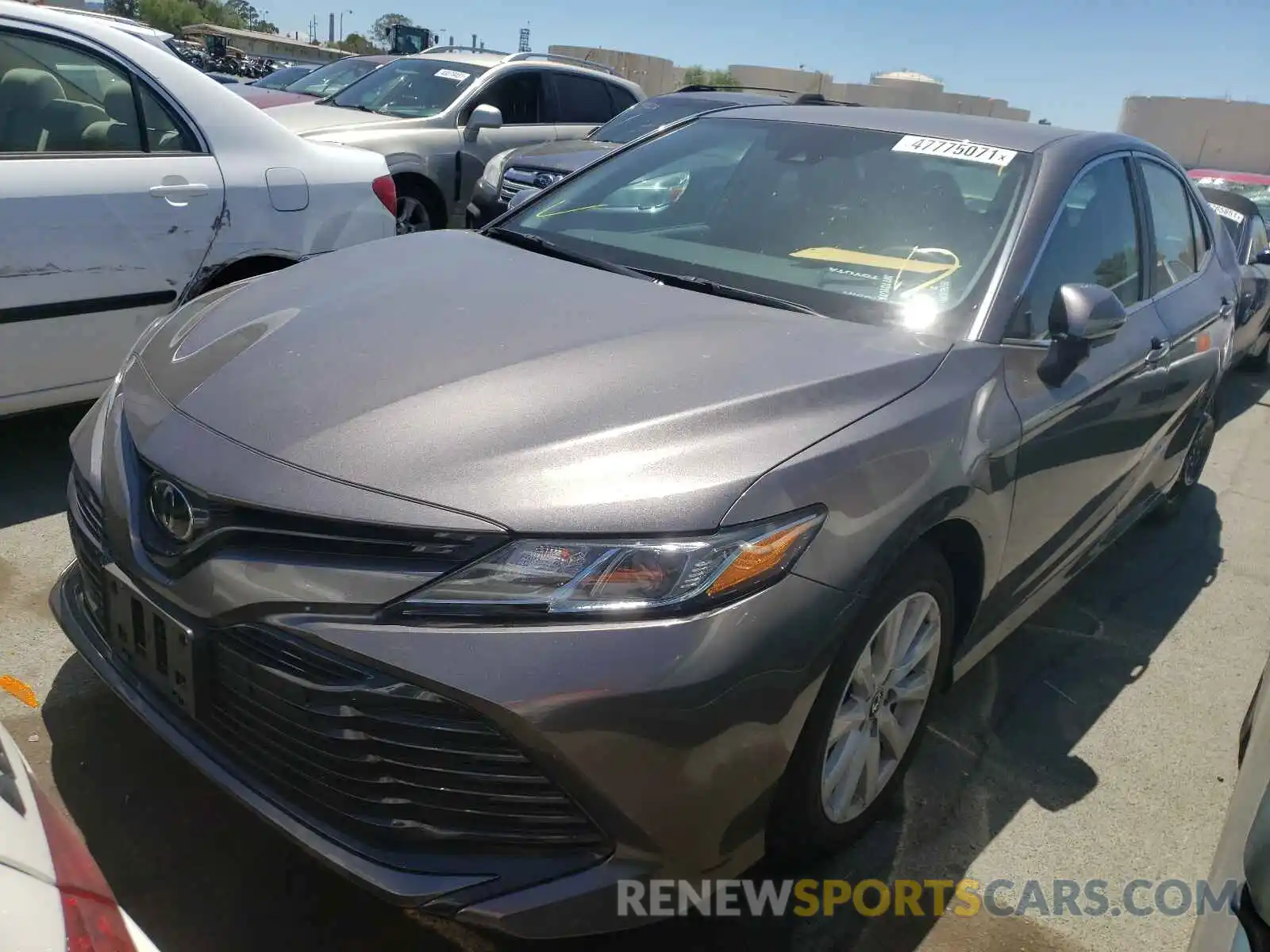 2 Photograph of a damaged car 4T1B11HK7KU828300 TOYOTA CAMRY 2019