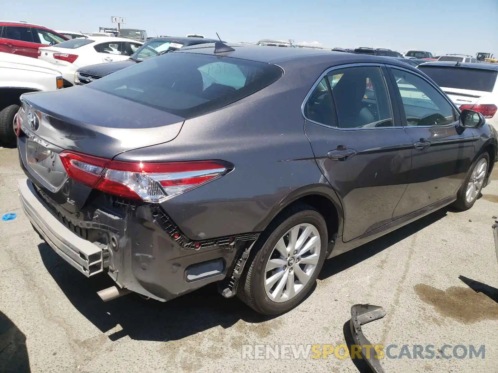 4 Photograph of a damaged car 4T1B11HK7KU828300 TOYOTA CAMRY 2019