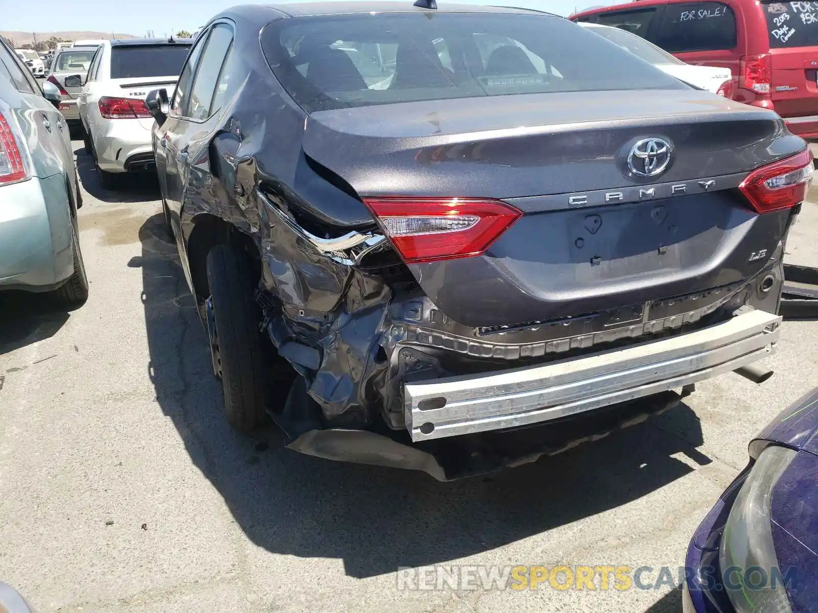 9 Photograph of a damaged car 4T1B11HK7KU828300 TOYOTA CAMRY 2019