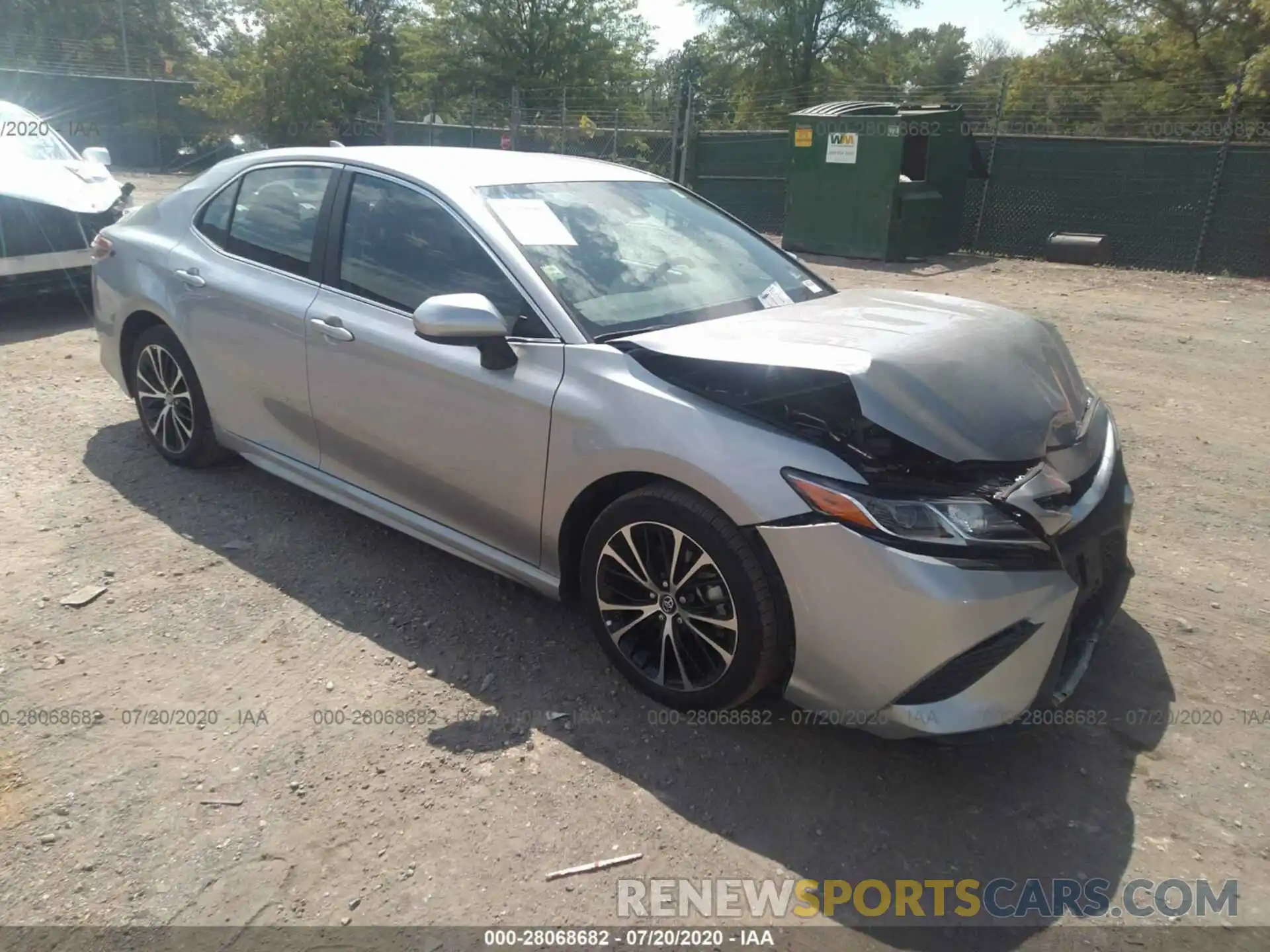 1 Photograph of a damaged car 4T1B11HK7KU830905 TOYOTA CAMRY 2019