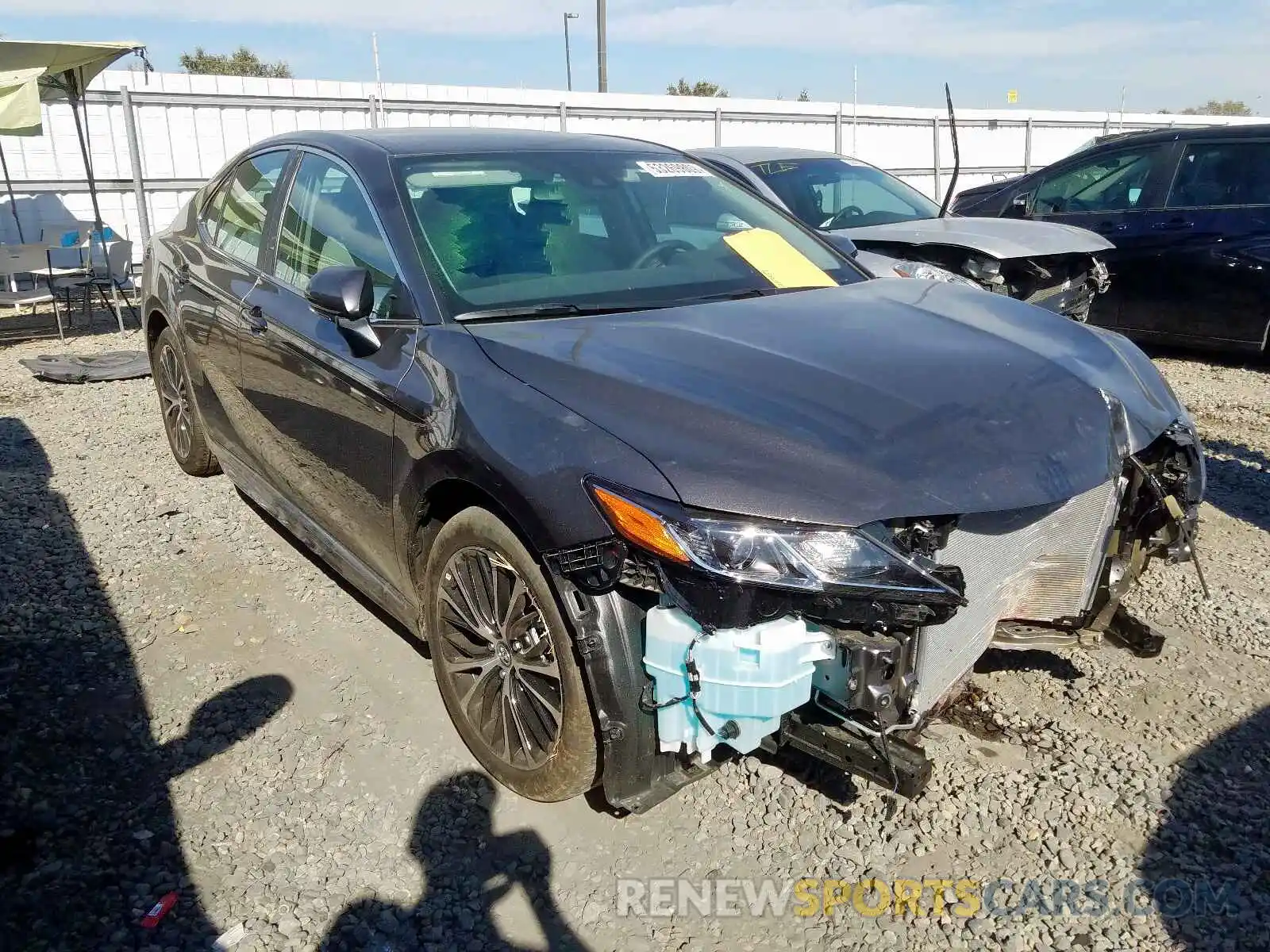 1 Photograph of a damaged car 4T1B11HK7KU831567 TOYOTA CAMRY 2019