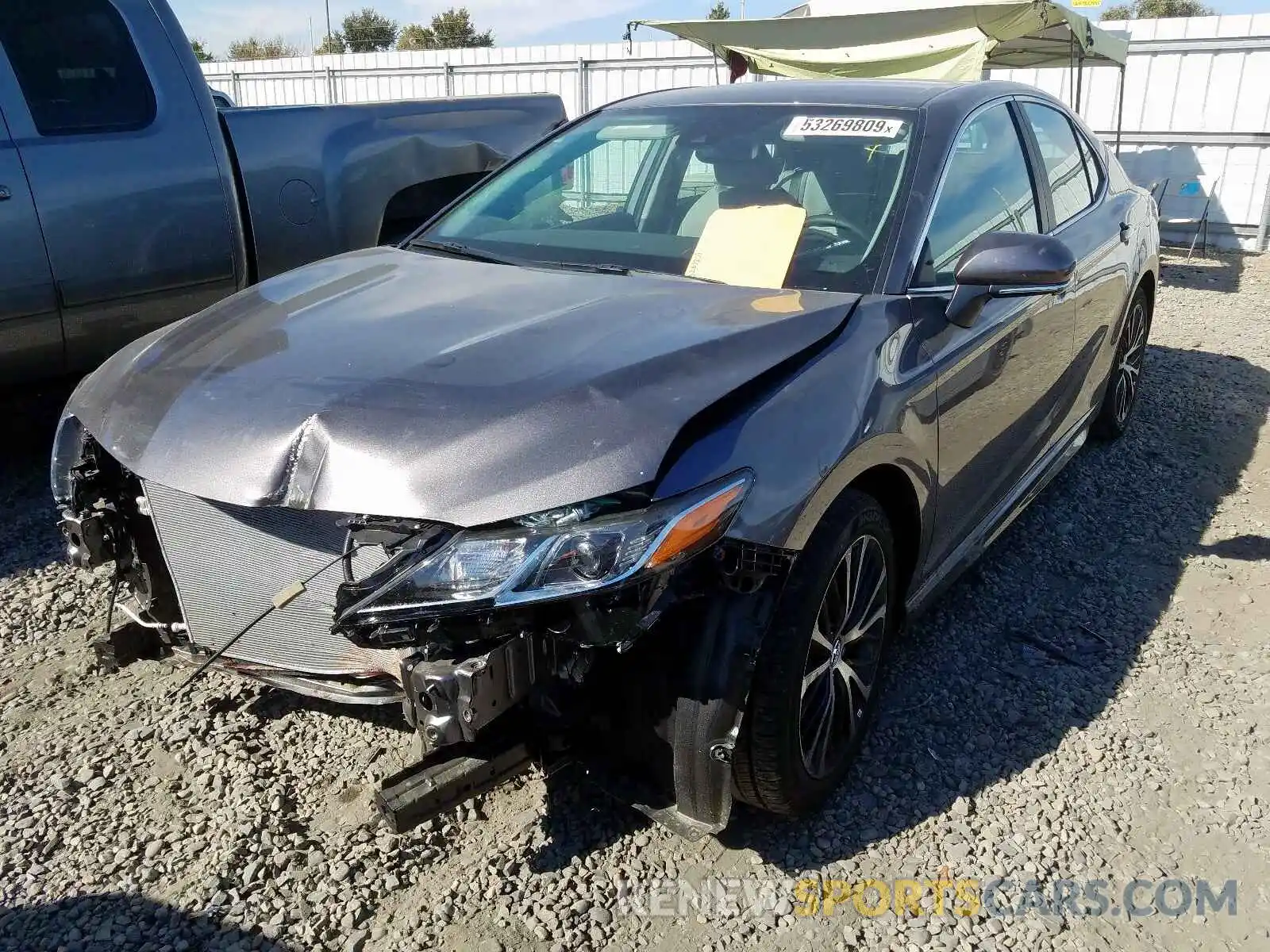 2 Photograph of a damaged car 4T1B11HK7KU831567 TOYOTA CAMRY 2019