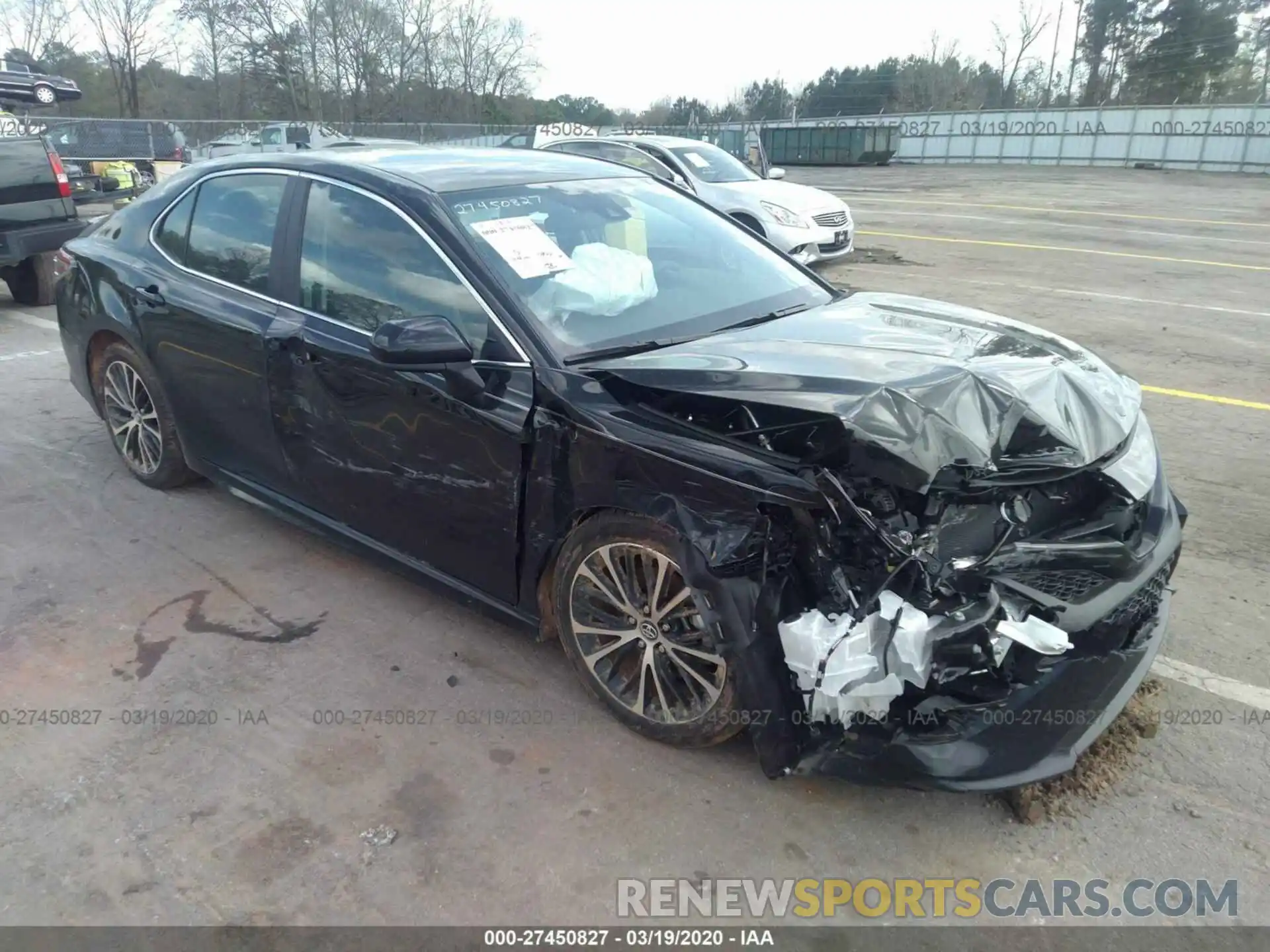 1 Photograph of a damaged car 4T1B11HK7KU831844 TOYOTA CAMRY 2019