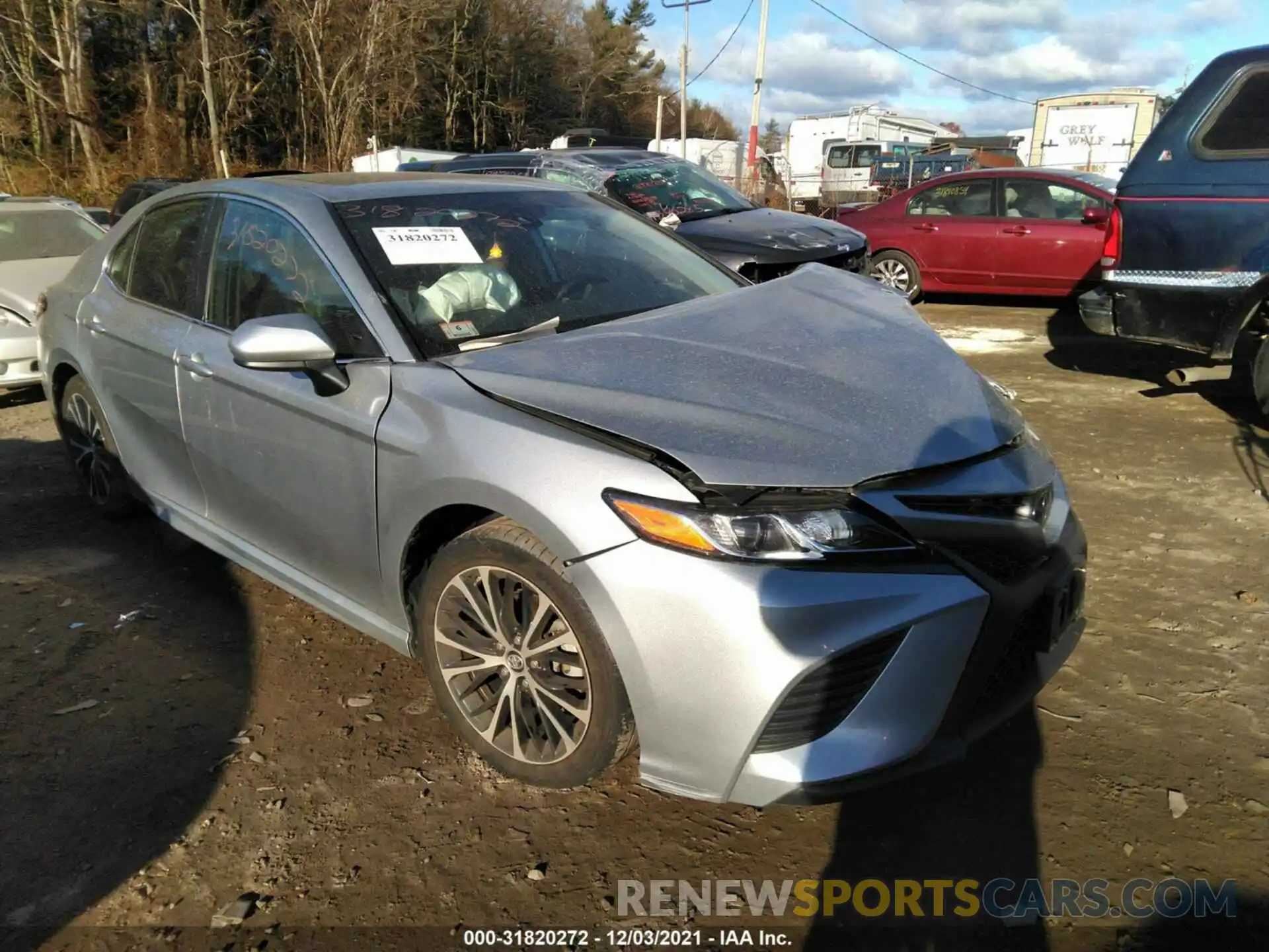 1 Photograph of a damaged car 4T1B11HK7KU832783 TOYOTA CAMRY 2019